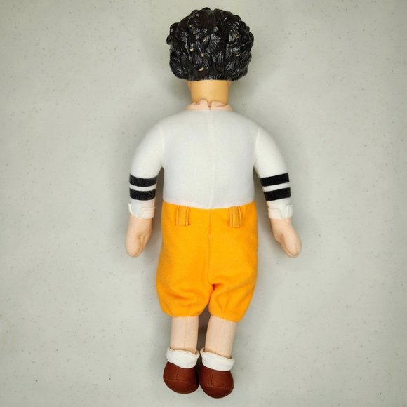 The Three Stooges Vintage Plush Football Player Larry Doll - Picture 4 of 4